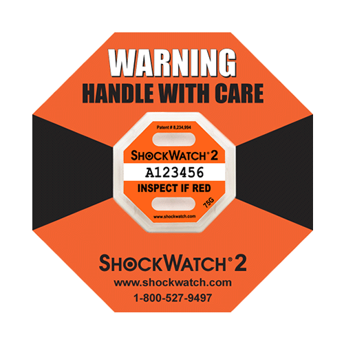 Shockwatch 2 impact indicators