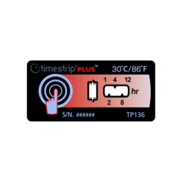 Timestrip PLUS temperature indicators TP136 30C