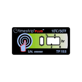 Timestrip PLUS temperature indicators TP153 10C