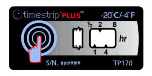 Timestrip PLUS temperature indicators TP170 -20C