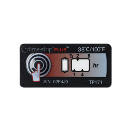 Timestrip PLUS temperature indicators TP171 38C