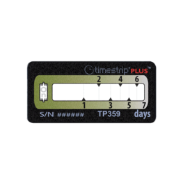 Timestrip PLUS temperature indicators TP359 10C 7DAY