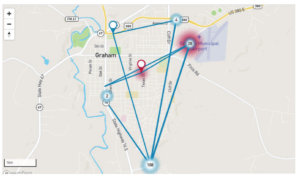 ShockTrak Spotsee Cloud Location Map