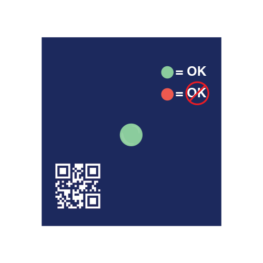 FCP descending temperature indicator