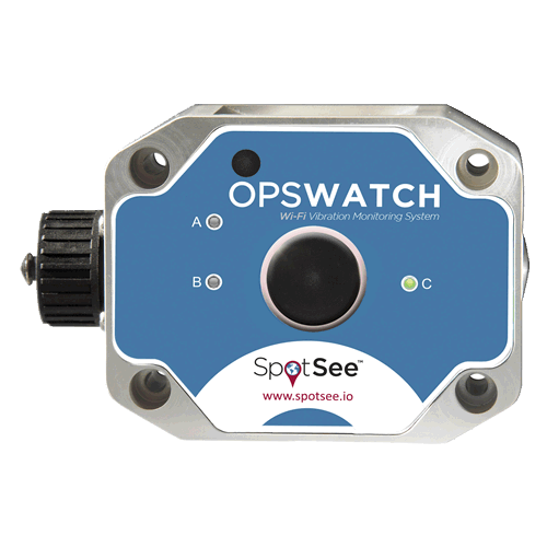 OpsWatch Wifi impact and vibration recorder