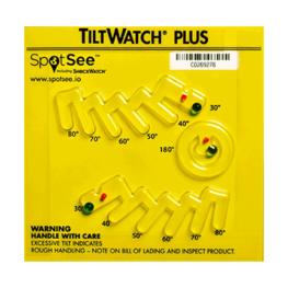 TiltWatch Plus tilt indicator