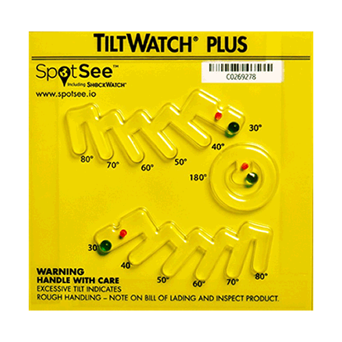 TiltWatch Plus tilt indicator