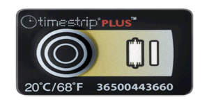 TimeStrip 20C temperature indicator