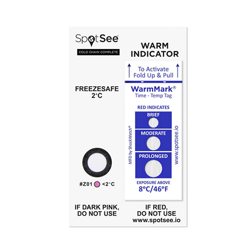 ColdMark Descending Temperature Indicator (2C/36F)