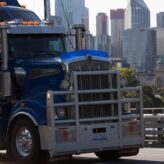 Melbourne,,Australia,-,February,22,,2023:,A,Big,Kenworth,Truck